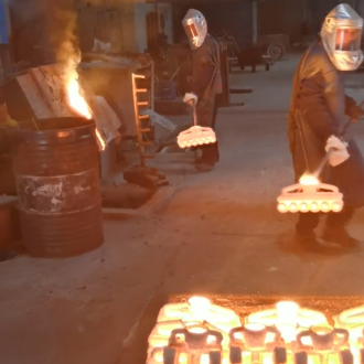 Melting & Pouring in Investment Casting